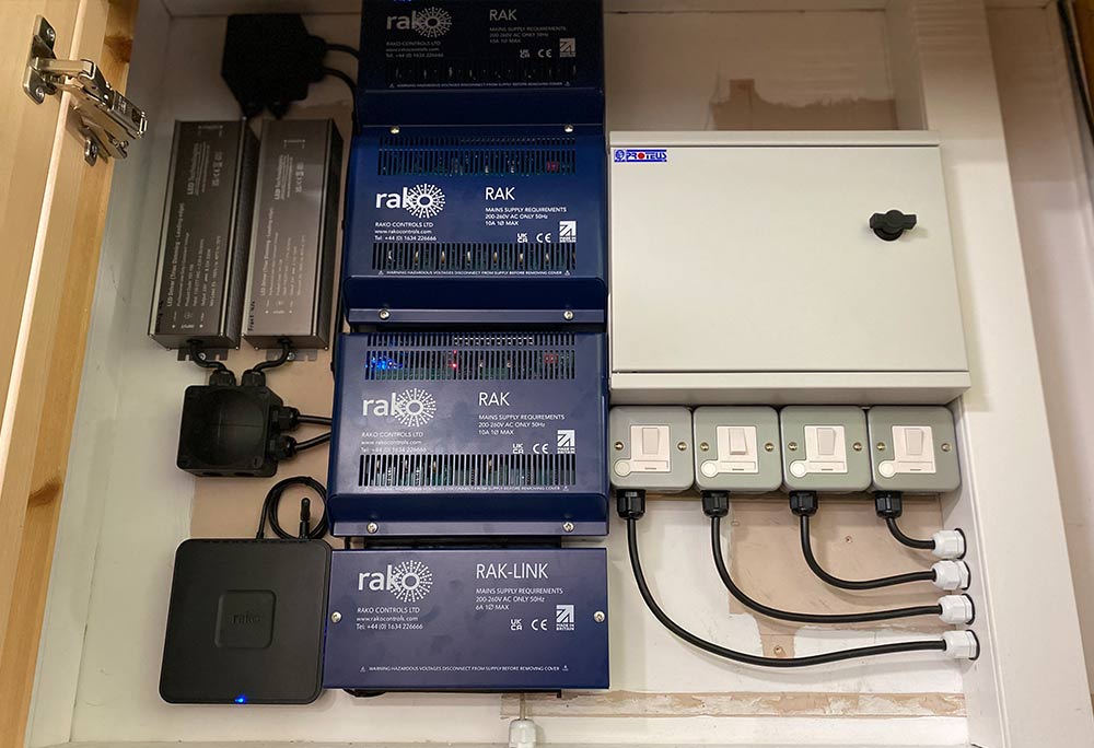 Rakoo Rack Rako Lighting Installation and Upgrade - Our Latest Project